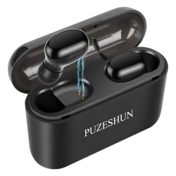 HLD Wireless Earbuds, Bluetooth Earbuds, 3D Stereo, Extra Bass, 100+ Hrs Play Time With 2600 Mah Charging Box
