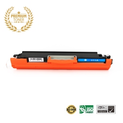 ULTRA TONER Superior HP 126A (Ce311A) Toner Cartridge Premium Quality！ In Cyan