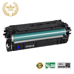ULTRA TONER Superior HP 508X (Cf361X) Toner Cartridge Premium Quality！ In Cyan