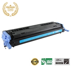 ULTRA TONER Superior HP 124A (Q6001A) Toner Cartridge Premium Quality！ In Cyan