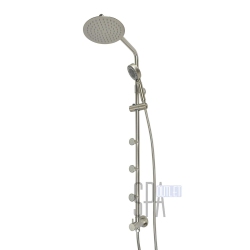 BLUE OCEAN Ocean 40.5” Stainless Steel Retro-Fit Rain Shower System With Shower Head And Adjustable Slide Bar (Sc5107 )