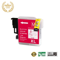 ULTRA INK New Brother Printer Lc61M Inkjet Cartridge Online Only In Magenta