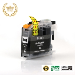 ULTRA INK New Brother Printer Lc103 Bk High Yield Inkjet Cartridge Online Only In Black