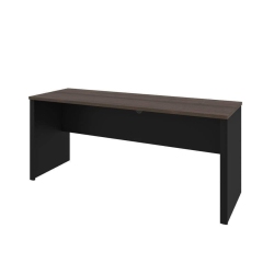 BESTAR Connexion Narrow Desk Shell - Antigua & In Black