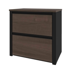 BESTAR Connexion 30“ Lateral File Cabinet - Antigua & In Black
