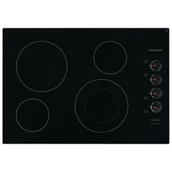 Plaque De Cuisson Électrique Lisse 30 Po De Frigidaire (Ffec3025Ub) - Noir - Bte Ouv. - Parfait État