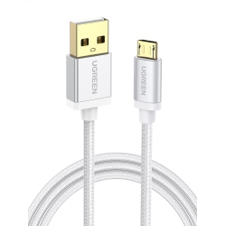 HLD Micro USB Cable Nylon Braided Fast Quick Charger USB to Micro USB 2.0 Android Charging Cord for Galaxy S7 S6 Edge A10, J3 Prime, Redmi Note 5