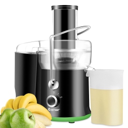 COSTWAY Electric Juicer Wide Mouth Fruit & Vegetable Centrifugal Juice Extractor 2 Speed