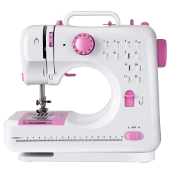 COSTWAY Sewing Machine Free-Arm Crafting Mending Machine With 12 Built-In Stitched In White