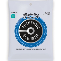 MARTIN GUITARS Martin Authentic Sp Acoustic Guitar Strings - Silk & Steel, 11-1/2-47