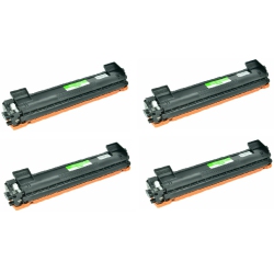 CC Premium Compatible 4 Pack Brother Tn-1030/tn-1060 Toner Cartridge In Black