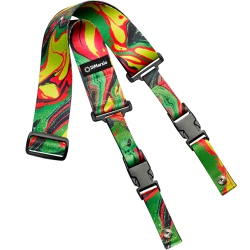 DIMARZIO Steve Vai Guitar Strap - Universe In Green