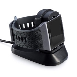 HLD Fitbit Ionic Charger Charging Stand, Charging Dock Station Cradle Holder Accessory With 1M USB Cable In Multicolor