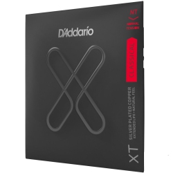 D'ADDARIO Xt Plated Copper Classical Guitar Strings - Normal In Silver