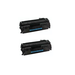 CC Premium Compatible 2 Pack Compatible HP 80A (Cf280A) Toner Cartridge for Laserjet Pro M401/m425 In Black