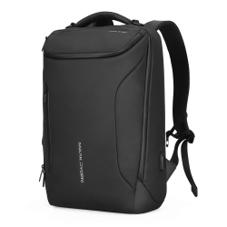 MARK RYDEN CANADA Mark Ryden "navarro Ii 2 Pocket" Business & Travel USB Charging Laptop Backpack, Ergonomic Straps, Anti-Theft Pocket