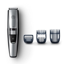 PHILIPS Norelco Beard & Head Trimmer Series 5100, 17 Built-In Length Settings, Hair Clipping Combs, Bt5210/42