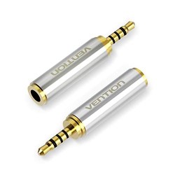 VENTION 3.5MM Female to 2.5MM Male Audio Adapter Converter Premium Quality Headphone Earphone Headset 2.5MM to 3.5MM 3
