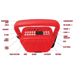 fisher go beats portable wireless speaker