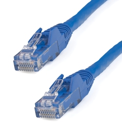 STARTECH.COM Startech 10Ft Cat6 Ethernet Cable - Snagless Gigabit Cat 6 Wire - 100W Poe Rj45 Utp 650Mhz Category 6 Network Patch Cord Ul/tia In Blue