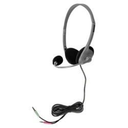 HAMILTONBUHL Headset On Ear Deluxe With Gooseneck Mic Dura-Cord 3.5Mm