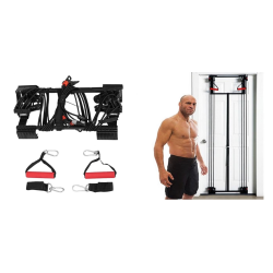 TOWER 200 Body By Jake Total Body Home Gym Workout System With Chart Guide New In Box + Bonus Straight