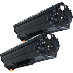 INKFIRST 2 Compatible Toner Cartridges Replacement for Canon 125 3484B001 Mf3010 Lbp6000 Lbp6030W