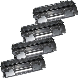 INKFIRST 4 Compatible Toner Cartridges Replacement for HP Ce505A Cf280A 05A 80A Laserjet P2055Dn P2055X M425Dn M401Dw