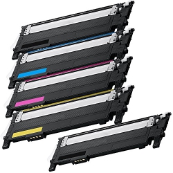 INKFIRST 5 ® Toner Cartridges Clt-K406S, Clt-C406S, Clt-M406S, Clt-Y406S, Black, Cyan, Magenta Compatible In Yellow