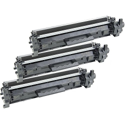 INKFIRST 3 Compatible Toner Cartridges Replacement for HP Cf217A 17A [With Chip] Laserjet Pro Mfp M130Fw M130Nw M102A