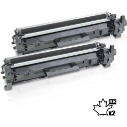 INKFIRST 2Pk Compatible Toner Cartridges Replacement for HP Cf217A 17A [With Chip] Laserjet Pro M130Fn M130Nw M102A M102W