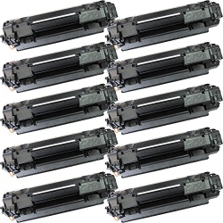 INKFIRST 10 Compatible Toner Cartridges Replacement for HP Ce285A 85A Laserjet Pro P1102 P1102W M1130 M1132 M1134 M1136