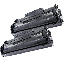 INKFIRST 2 Compatible Toner Cartridges Replacement for HP Q2612A 12A Laserjet 1010 1012 1018 1020 1022 1022N 1022Nw