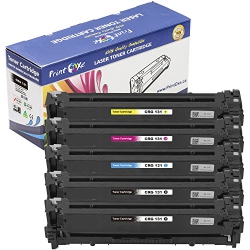 PRINTOXE Replacement for Canon 131 Set + ; 5 Laser Toner Cartridges for Canon Printer Models: Lbp7100Cn, In Black