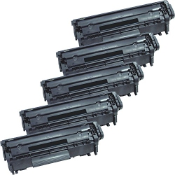 INKFIRST 5 Compatible Toner Cartridges Replacement for Canon 104 Fx9 Fx10 0263B001Aa Faxphone L100 L120 L90 Imageclass