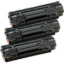 INKFIRST 3 Compatible Toner Cartridges Replacement for HP Cb435A / Ce285A / Cb436A (35A / 85A / 36A) Laserjet M1139
