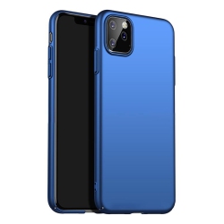 PANDACO Hard Shell Metallic Case for Iphone 11 Pro In Navy