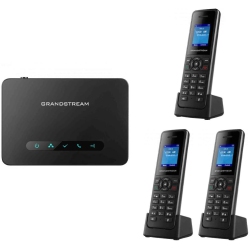 GRANDSTREAM Dp720 Dp750 Voip Handset & Base Bundle, Support Dect Cordless Sip