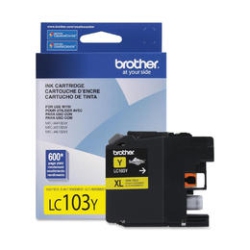 BROTHER Lc103Ys Original Ink Cartridge In Yellow