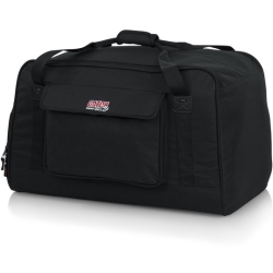 GATOR Cases Heavy-Duty Speaker Tote Bag for Compact 12" Cabinets (Gpa-Tote12) In Black