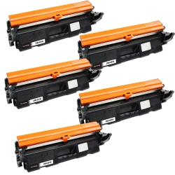 MAX SAVING - 5Pk Crg051H Compatible Toner Cartridge for Canon 051H Cartridge Imageclass Lbp162Dw, Mf264Dw, Mf267Dw, Mf269D, Mf267Dw, Mf260 Series
