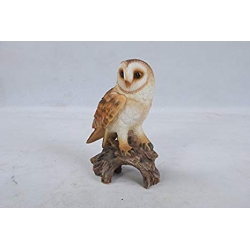 HI LINE GIFTS LTD. Hi-Line Gift Ltd Pet Pals-Barn Owl On Stump