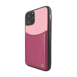 UUNIQUE LONDON Rosette Pocket Iphone 11 Pro Plastic Fitted Hard Shell Case – In Pink