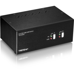 TRENDNET 2-Port Dual Monitor Dvi Kvm Switch