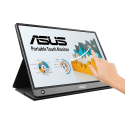 ASUS Mb16Amt 15.6" Portable Full HD Touchscreen Monitor – USB-C Powered, Lightweight