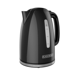 SPECTRUM Black+Decker 1.7L Rapid Boil Electric Kettle With Removable Filter And Swivel Base, Cordless Tea Kettle