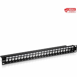 TRENDNET 24-Port Blank Keystone 1U Patch Panel - (Tc-Kp24)