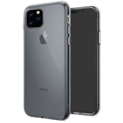 CSMART 【】Ultra Thin Soft Tpu Silicone Jelly Bumper Back Cover Case for Iphone 11 Pro Max (6.5"), Smoke