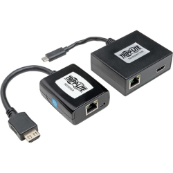 TRIPP LITE USB C to HDMI Over Cat6 Extender Kit W/ Poc USB 3.1 1080P 150Ft