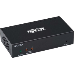 TRIPP LITE HDMI Over Cat6 Extender Splitter W/ Poc 2-Port 4K60Hz 4:4:4 Taa